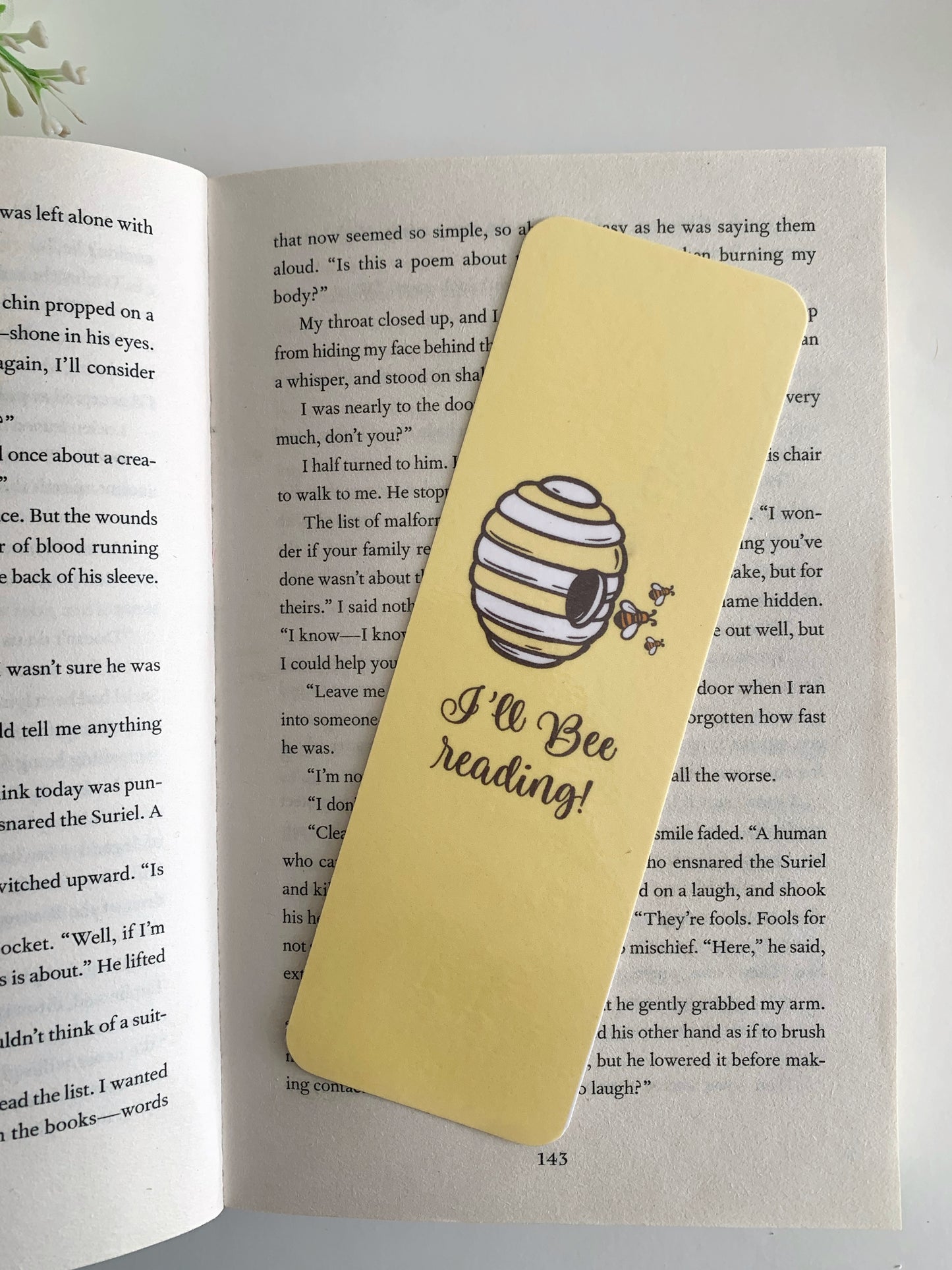 I’ll bee reading bookmark