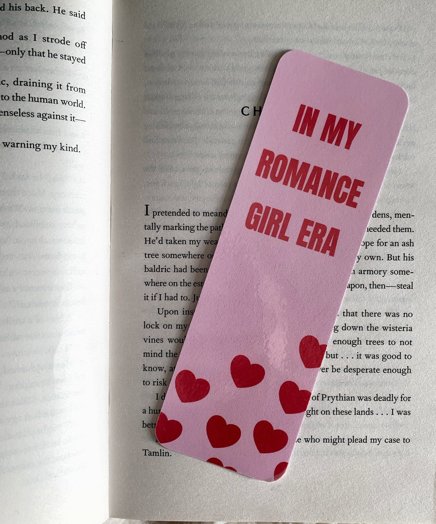 Romance era bookmark