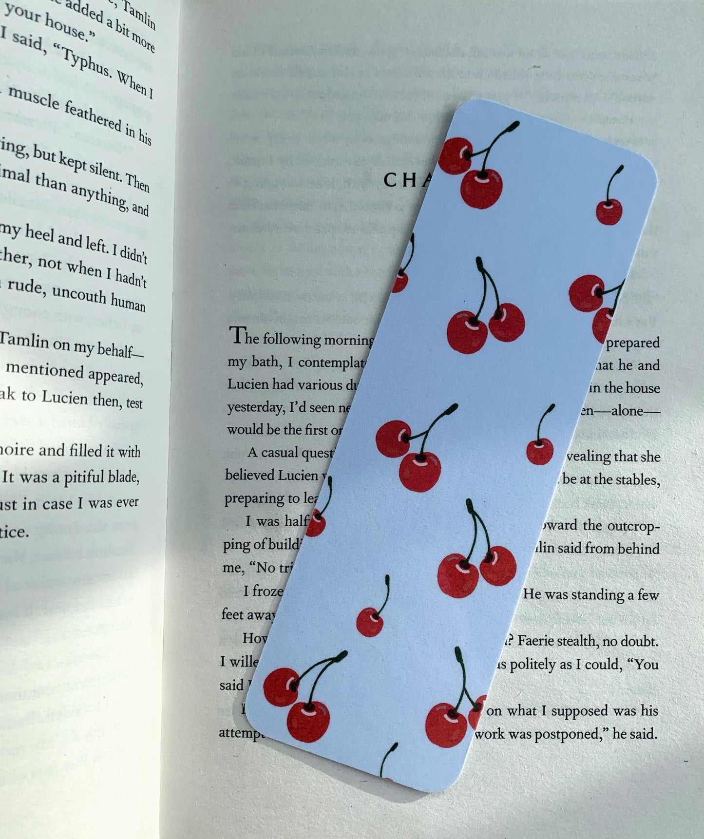 Cherries Bookmark