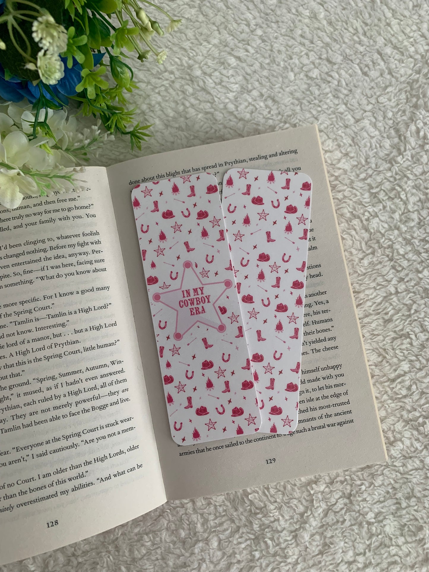 In my Cowboy Era bookmark
