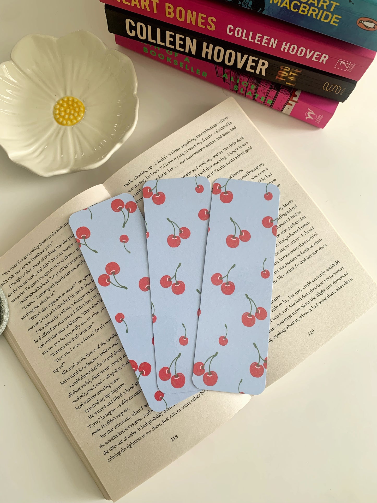 Cherries Bookmark
