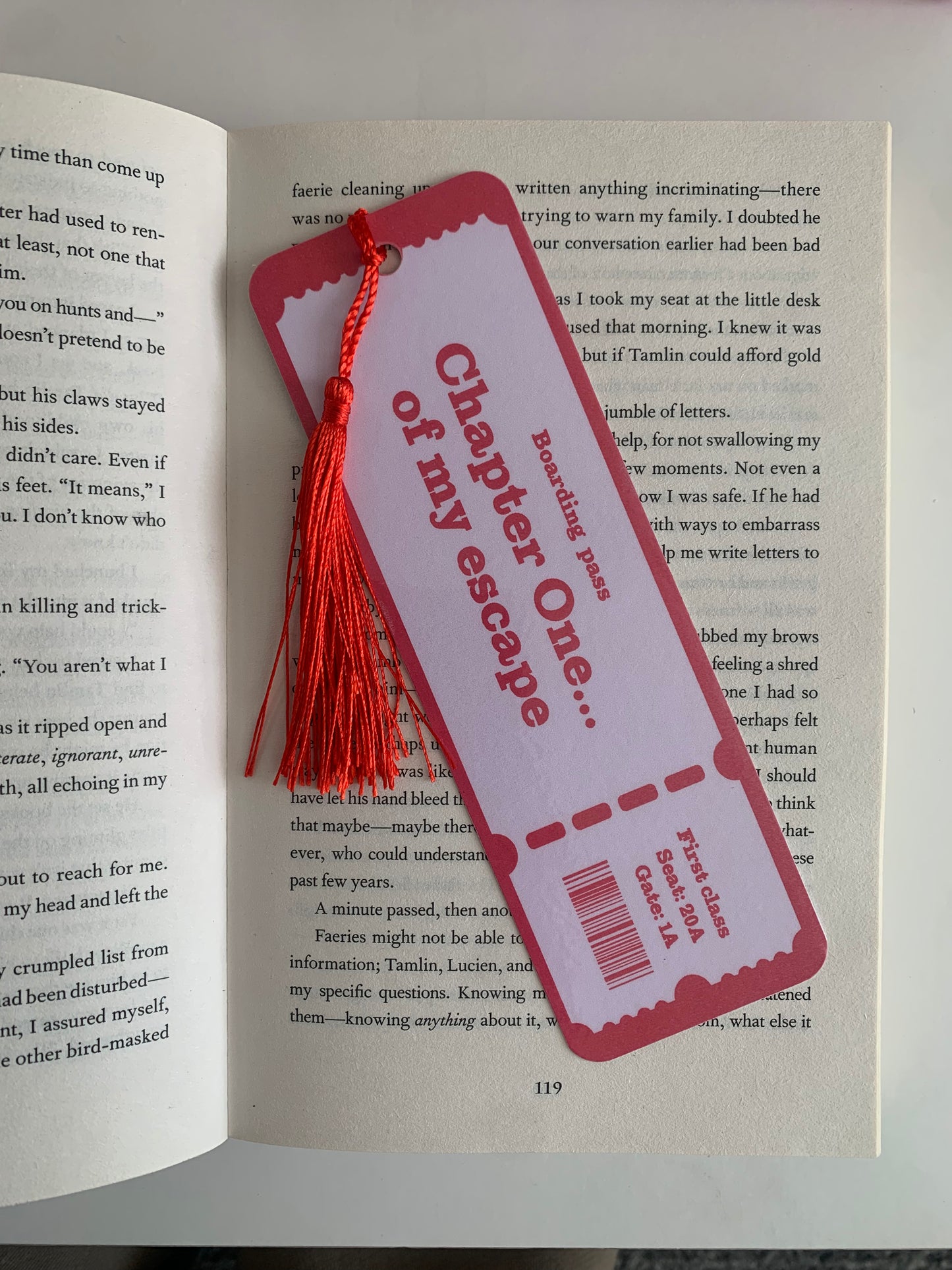 Pink Chapter one Bookmark