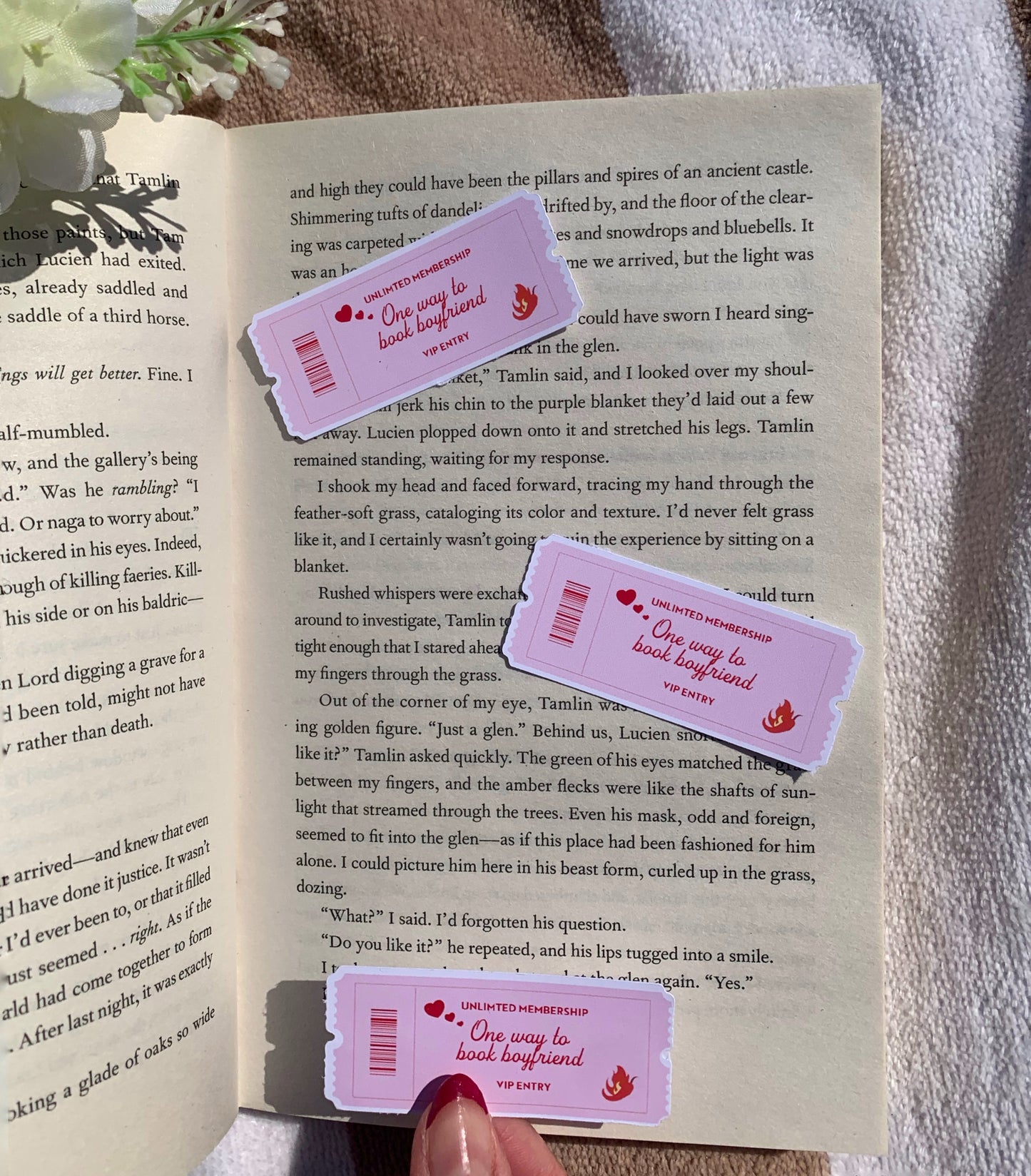 Book Boyfriend Sticker