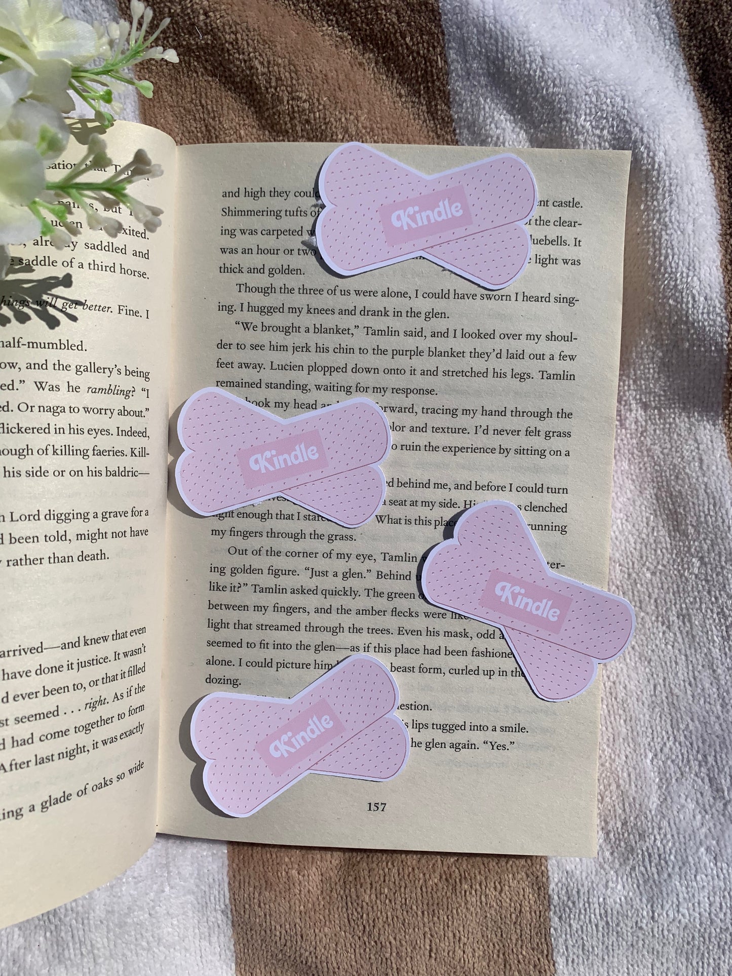 Kindle Plaster Sticker