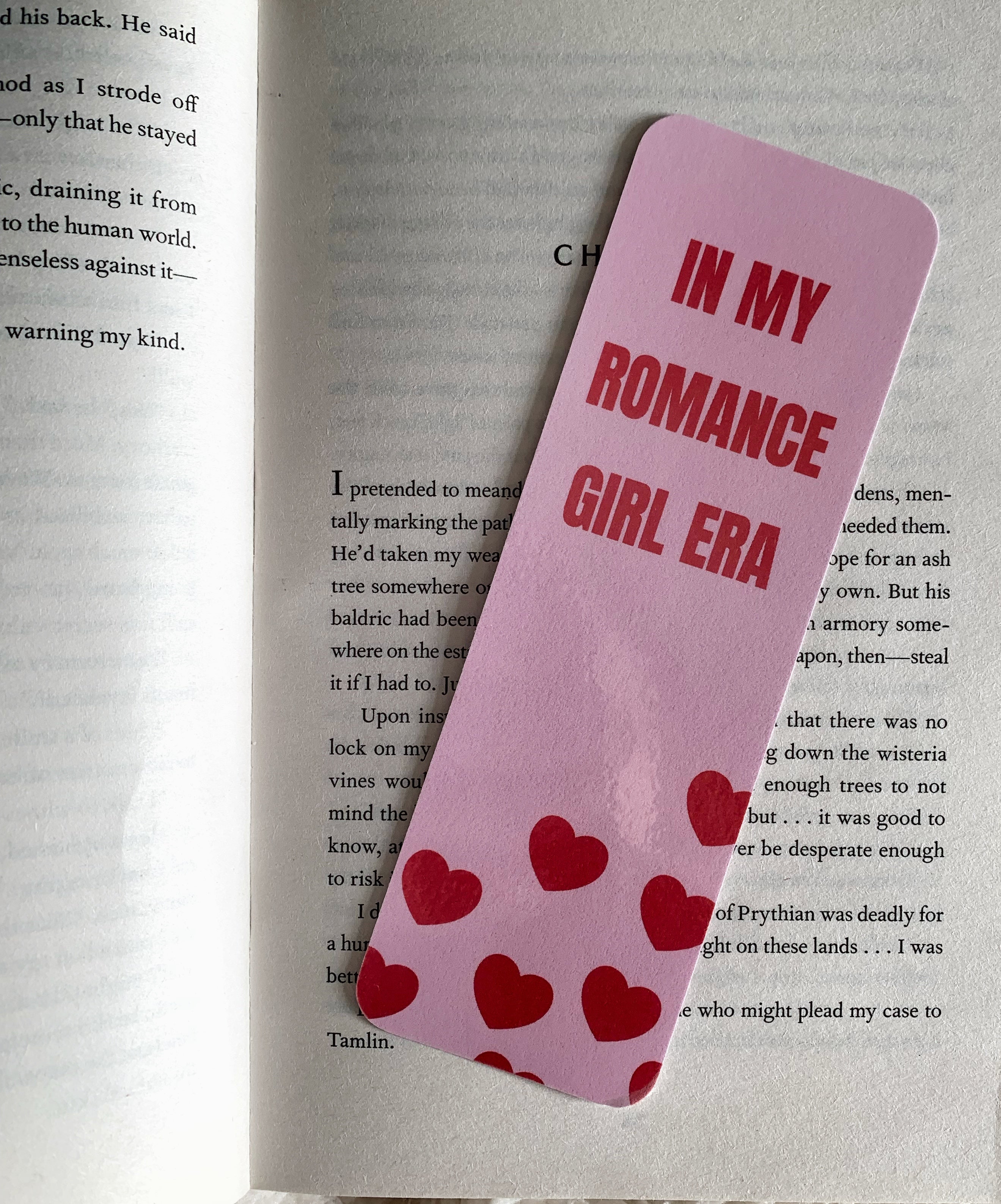 Romance era bookmark