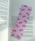 Pink Bow Bookmark