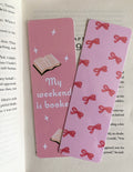 Pink Bow & Weekend is booked bundle