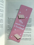 Weekend is booked Bookmark