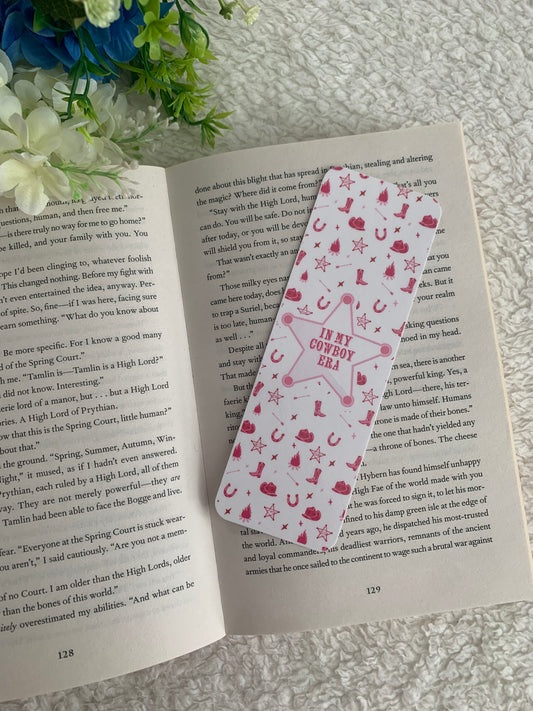 In my Cowboy Era bookmark