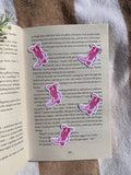 Pink Cowboy Boot sticker