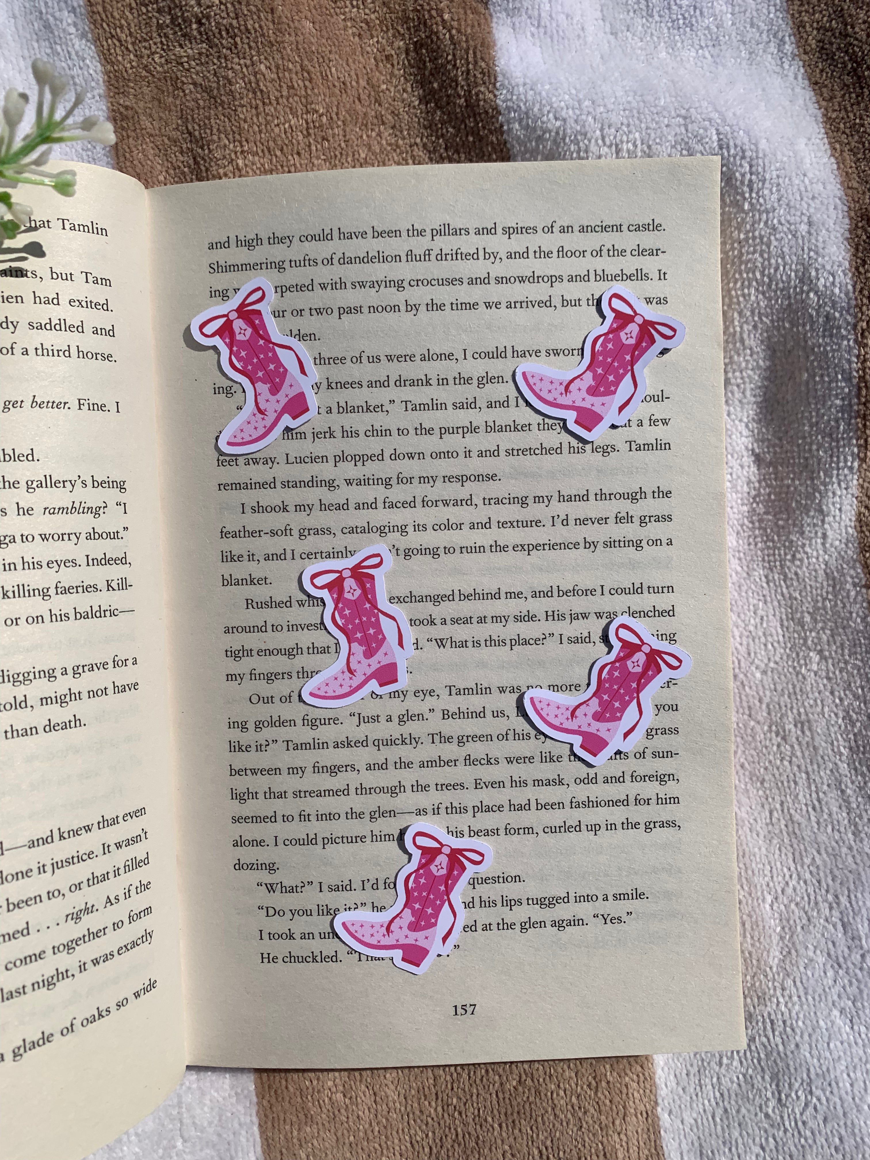 Pink Cowboy Boot sticker