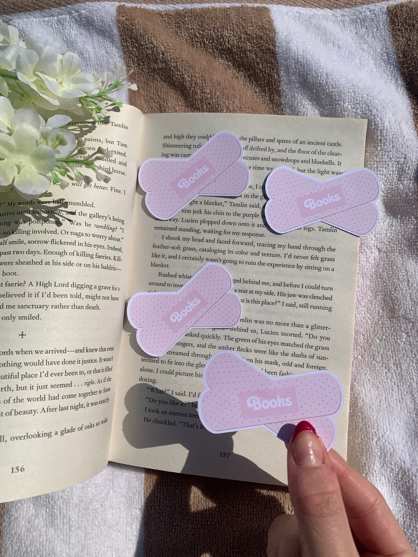Books Plaster Sticker