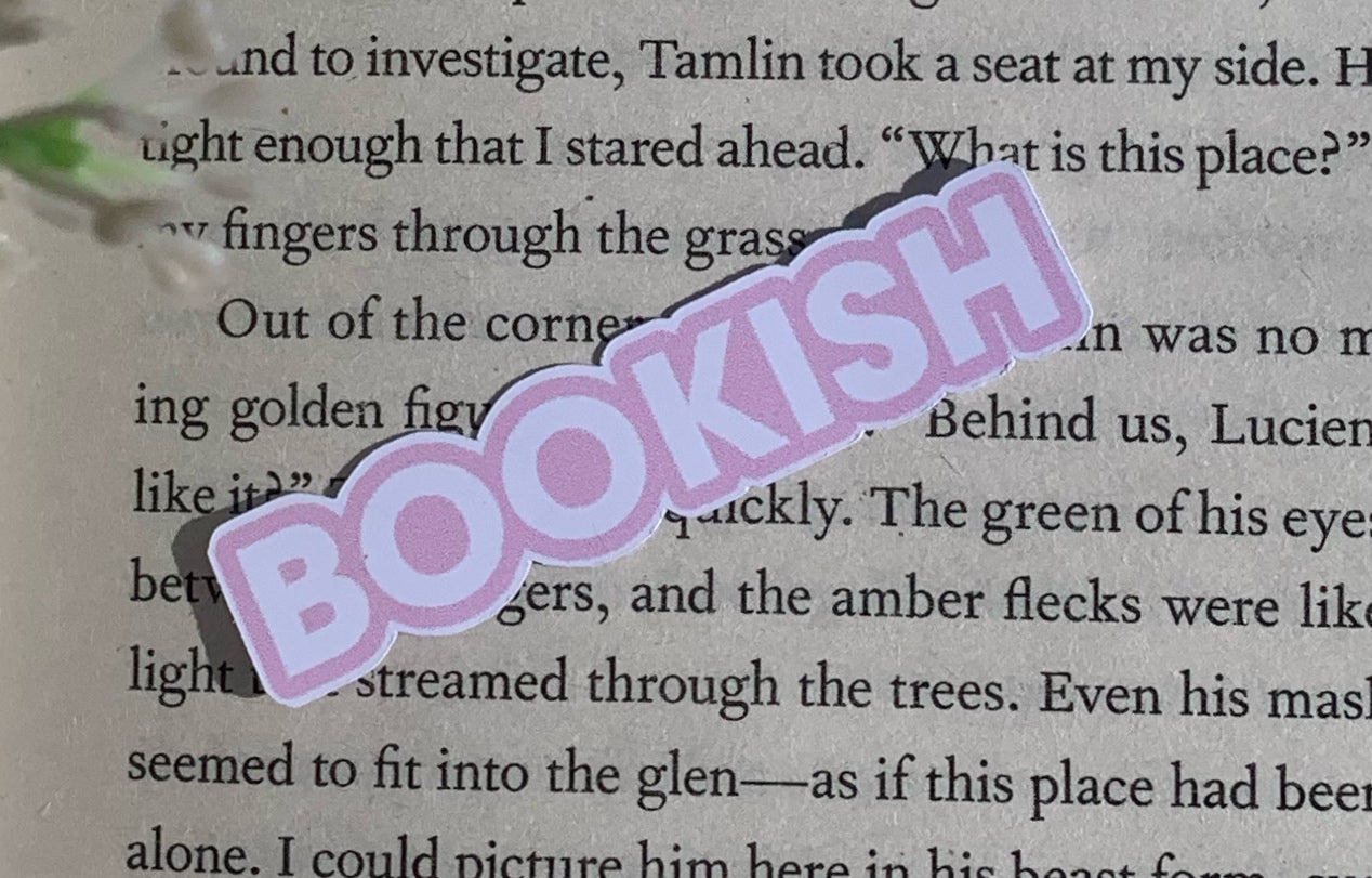 Bookish Sticker